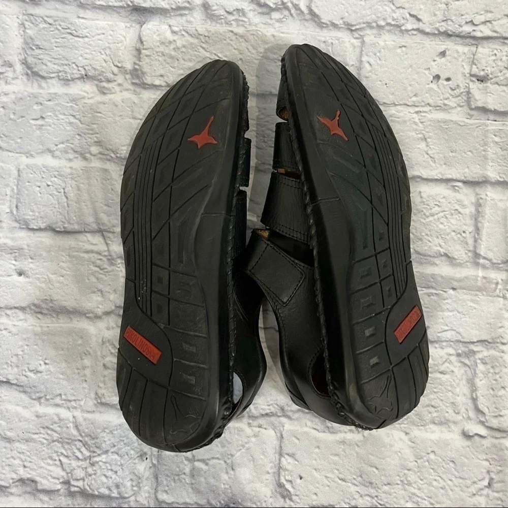 Pikolinos Tarifa leather mens sandals 12.5 Velcro closure